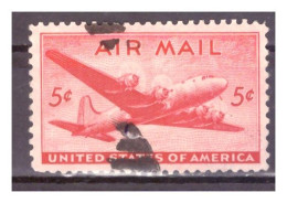 USA - 1946  Posta Aerea - Aereo DC4 Skymaster In Volo - Used Stamps