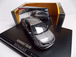 Norev Renault Clio Estate Break Gris Cassiopée  Echelle 1/43 En Boite Vitrine Et Surboite Carton - Norev