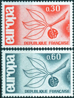 Francia / France Serie Completa Año 1965  Yvert Nr. 1455/56  Nueva  Europa CEPT - Neufs