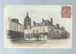 CPA - 45 - Neuville-aux-Bois - La Place (Côté Sud) - Colorisée - Circulée En 1904 - Sonstige & Ohne Zuordnung