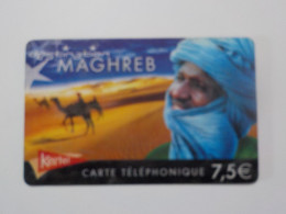 CARTE TELEPHONIQUE    Kertel  "Destination Africa"  7.50 Euros - Mobicartes (recharges)