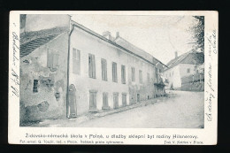 Polna Czechia Hilsner Process  DH20 Jewish School Basement Apartment Of The Hilsner Family - Judaisme