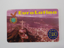 CARTE TELEPHONIQUE     Eagle Telecom   "Euro Latina"  7.62 Euros - Mobicartes (recharges)