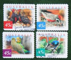 Desert Birds Oiseau Vogel 2001 Mi 2070-2073 Yv 1970-1973 Used Gebruikt Oblitere Australia Australien  Australie - Oblitérés