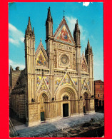 ITALIA - UMBRIA - Orvieto (Terni) - Duomo - La Facciata - Cartolina Viaggiata Nel 1972 - Autres & Non Classés