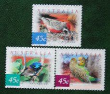 Desert Bird Oiseau Vogel 2001 Mi 2071-2073 Yv 1971-1973 Used Gebruikt Oblitere Australia Australien  Australie - Oblitérés
