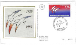 1A Envellope 1e Jour FRANCE N° 2560 Y & T - 1980-1989