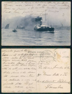 BARCOS SHIP BATEAU PAQUEBOT STEAMER [ BARCOS # 05380 ] - 1900 - Dampfer