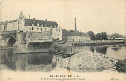 60 - Compiègne - Guerre 1914-1918 - Le Pont De Compiègne Détruit Par Les Français - CPA - Voir Scans Recto-Verso - Compiegne