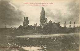 59 - Merris - Effet De Nuit Sur Les Ruines De L'Eglise - CPA - Voir Scans Recto-Verso - Other & Unclassified