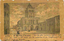 69 - Lyon - Eglise Saint Martin D'Ainay - Collection Historique De La France - Précurseur - CPA - Voir Scans Recto-Verso - Autres & Non Classés