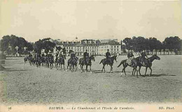 49 - Saumur - Le Chardonnet Et L'Ecole De Cavalerie - Animée - Chevaux - CPA - Voir Scans Recto-Verso - Saumur