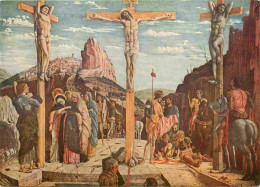 Art - Peinture Religieuse - Andréa Mantegna - Le Calvaire - Jésus On His Way To Caivary - Musée Du Louvre De Paris - CPM - Tableaux, Vitraux Et Statues