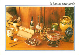 Recettes De Cuisine - Fondue Savoyarde - Gastronomie - CPM - Voir Scans Recto-Verso - Recettes (cuisine)