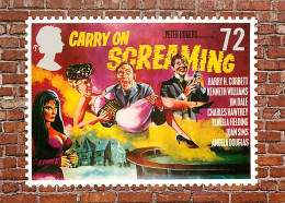 Format - 160 X 115 Mms - Cinema - Classic Carry On And Hammer Films - Carry On Screaming - Reproduced From A Stamp Desig - Other & Unclassified