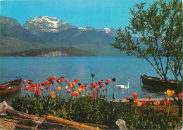 73 - Savoie - Lac Au Printemps - Fleurs - Tulipes - CPM - Carte Neuve - Voir Scans Recto-Verso - Andere & Zonder Classificatie