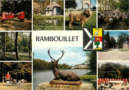 78 - Rambouillet - Multivues - Blasons - Moutons - Chasse à Courre - CPM - Carte Neuve - Voir Scans Recto-Verso - Rambouillet (Château)