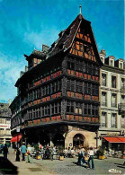 67 - Strasbourg - Maison Kammerzell - Commerces - Etat Pli Visible - CPM - Voir Scans Recto-Verso - Straatsburg