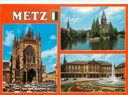 57 - Metz - Multivues - Automobiles - Blasons - Carte Neuve - CPM - Voir Scans Recto-Verso - Metz