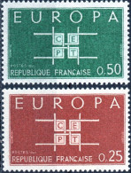 Francia / France Serie Completa Año 1963  Yvert Nr. 1396/97  Nueva  Europa CEPT - Neufs