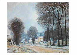 Art - Peinture - Alfred Sisley - Snow At Louveciennes - Neige à Louveviennes - Hiver - Carte Neuve - CPM - Voir Scans Re - Peintures & Tableaux