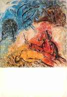 Art - Peinture - Marc Chagall - Message Biblique - Le Sacrifice D'isaac - CPM - Voir Scans Recto-Verso - Peintures & Tableaux