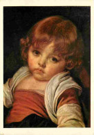 Art - Peinture - Jean Baptiste Greuze - Tete D'Enfant Aux Cheveux Blonds - CPM - Voir Scans Recto-Verso - Peintures & Tableaux