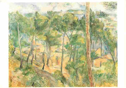 Art - Peinture - Paul Cézanne - Paysage à L'Estaque - Carte Neuve - CPM - Voir Scans Recto-Verso - Peintures & Tableaux