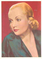 Art - Peinture - Carole Lombard - CPM - Voir Scans Recto-Verso - Pittura & Quadri