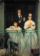 Art - Peinture - Edouard Manet - Le Balcon - CPM - Voir Scans Recto-Verso - Pittura & Quadri