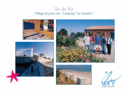 17 - Ile De Ré - La Couarde Sur Mer - Camping La Davière - Multivues - CPM - Carte Neuve - Voir Scans Recto-Verso - Ile De Ré