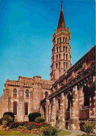 31 - Toulouse - Basilique Saint Sernin - Le Clocher Et Le Transept Nord Vus Des Jardins - CPM - Voir Scans Recto-Verso - Toulouse