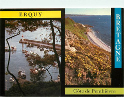 22 - Erquy - Multivues - Flamme Postale De Erquy - CPM - Voir Scans Recto-Verso - Erquy