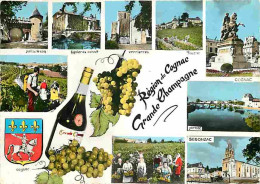 16 - Cognac - Multivues - Vignes - Vendange - Blasons - CPM - Voir Scans Recto-Verso - Cognac