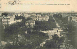 92 - Neuilly Sur Seine - Panorama - Rond Point Et Statue De Perronnet - Perspective De L'Avenue Du Roule - CPA - Voir Sc - Neuilly Sur Seine