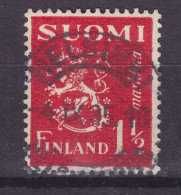 Finland 1932 Mi. 178, 1½M Wappenlöwe Auf Glattem Grund Deluxe HELSINKI 1935 Cancel !! (2 Scans) - Gebruikt