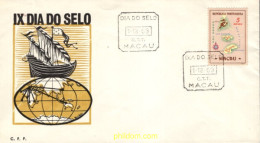 732708 MNH MACAO 1956 MAPA DEL TERRITORIO - Other & Unclassified