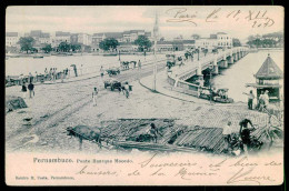 PERNAMBUCO -  Ponte Buarque Macedo . ( Ramiro M. Costa) Carte Postale - Recife