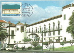 31077 - Carte Maximum - Portugal - Madeira - Funchal - Fortaleza S. Lourenço - Castelo - Castle - Chateau Fort Fortress - Cartes-maximum (CM)