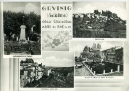 ORVINIO RIETI Sabina Stazione Climatica Vedutine Panorama Monumento Piazza Frezza - Rieti