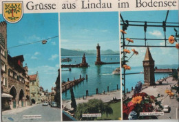 63543 - Lindau - U.a. Hafeneinfahrt - 1976 - Lindau A. Bodensee