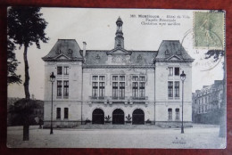 Cpa Montluçon : Hôtel De Ville - Clocheton Avec Carillon - Montlucon