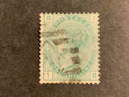 1873 Queen Victoria 1/- Green Used Wmk Spray (S 954) - Used Stamps