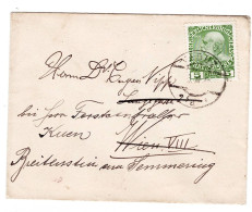 Kuvert 90 *115 Mm Ca Vaduz - Breitenstein - ...-1912 Prephilately