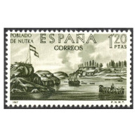 C2664# España 1967 [SLL] 1,20 Pts. Poblado De Nutka (MNH) - Neufs