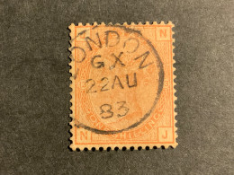 1873 Queen Victoria 1/- Orange Brown Used Wmk Imp Crown (S 955) - Gebruikt