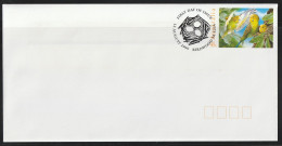 1999 Australia Birds Postal Stationery Set (Unused With First Day Of Issue Cancel) - Papageien