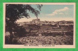 AUDE / MONTREAL - VUE GENERALE  EST - Carte Vierge - Autres & Non Classés