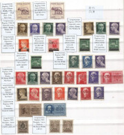 Italy 1944/1945 Regency Lieutenancy Luogotenenza Cpl Issue Regular Mail + Express + Pneumatica + Delivery In 37v MLH * - Neufs