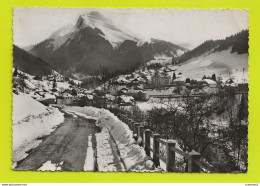 74 MORZINE N°6.813 La Ville Et Le Nion Vue De La Route De Montriond En 1953 VOIR DOS - Morzine